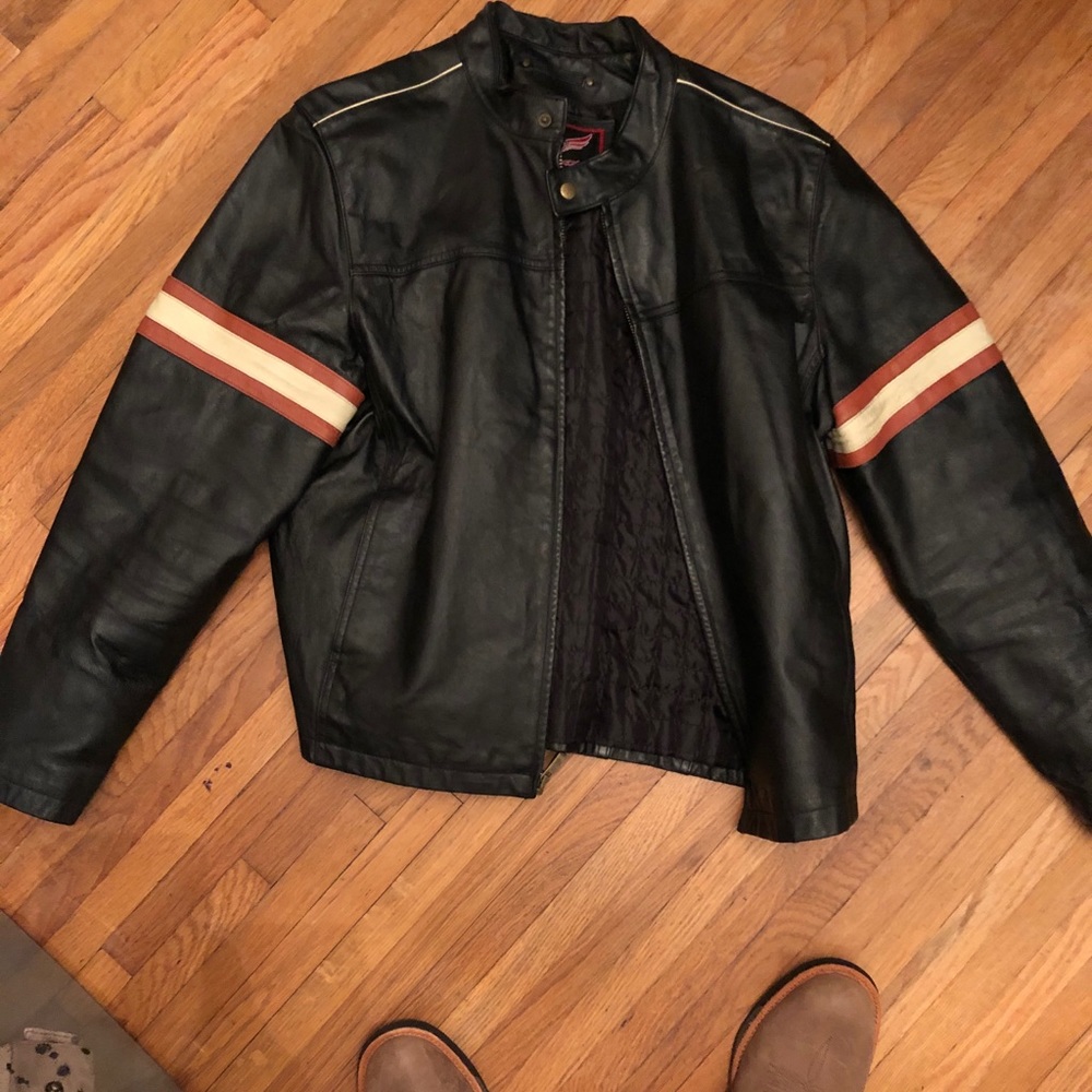 Leather jacket